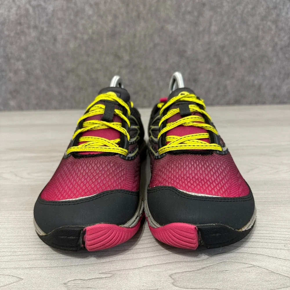 Merrell Ascend Glove Trail Running Shoes Womens 8.5 Pink Charcoal Minimalist 0mm